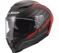 LS2, Casque Moto Intégral Dragon SUBIC Red, XL