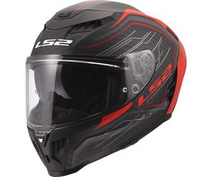 LS2 FF807 DRAGON SUBIC Integralhelm matt rot XL