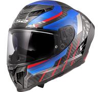 LS2 Casque moto FF807 Dragon Trax Blue / Red L