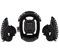 LS2 FF808, doublure/coussinets des joues XXS Noir Noir
