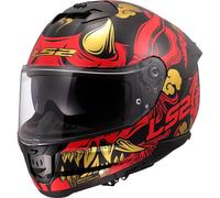 §Casque Intégral LS2 FF808 Stream II Noir-Rouge§