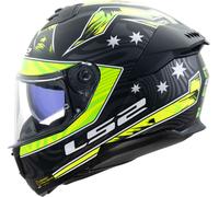 LS2 FF808 Stream II Galdam, casque intégral 3XL Noir/Jaune Néon/Blanc Noir/Jaune Néon/Blanc