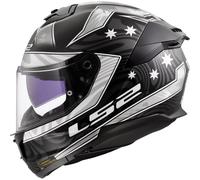 LS2 FF808 STREAM II GALDAM Integralhelm schwarz-weiss XXL