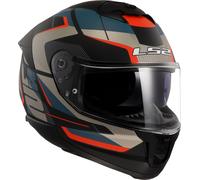 LS2 FF808 Stream II Road, casque intégral M Noir/Gris/Bleu/Rouge Noir/Gris/Bleu/Rouge