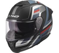 LS2 Casque intégral FF808 Stream II Vintage 06 Noir/Pétrole 2XS