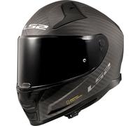 LS2 FF811 Vector II Carbon Solid, casque intégral XS Noir Mat Noir Mat