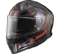 LS2 FF811 Vector II Kamo Casque, noir/rouge/bleu, Taille XXXL (65/66)