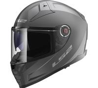 LS2 FF811 Vector II Solid Casque, gris, taille L pour homme
