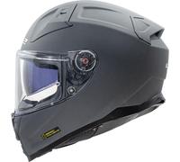 LS2 FF811 VECTOR II SOLID Integralhelm matt concrete grau L