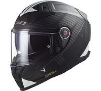 LS2 FF811 Vector II Splitter Casque, noir-blanc, taille L pour homme