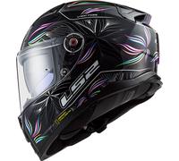 LS2 FF811 Vector II Tropical, casque intégral XXL Noir/Blanc/Bleu/Fuchsia/Orange/Vert Noir/Blanc/Bleu/Fuchsia/Orange/Vert