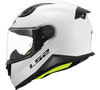 LS2 FF812 Kid Solid Casque pour enfants, blanc, taille M pour garçons