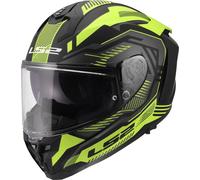 LS2 FF817 Challenger II Dravix Casque, noir-jaune, taille 2XL pour homme