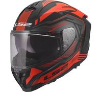 LS2 FF817 Challenger II Dravix Casque, noir-rouge, taille XS pour homme