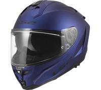 LS2 FF817 Challenger II Solid, casque intégral XXL Mat-Bleu Foncé Mat-Bleu Foncé