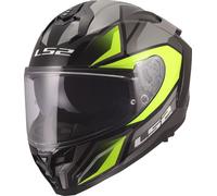 LS2, Casque Moto Intégral CHALLENGER II VIPER Grey H-V Yellow, XS