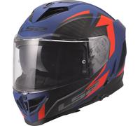LS2 FF818 Storm III Dynamo Casque, rouge-bleu, taille 3XL pour homme