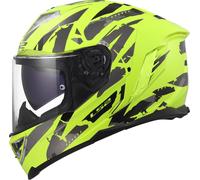 LS2 FF818 STORM III KAOS Integralhelm fluo gelb XL