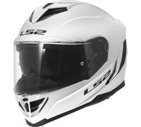 LS2 FF818 Storm III Solid, casque intégral L Blanc Blanc