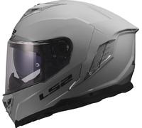 LS2 FF818 STORM III SOLID Integralhelm nardo grau XS