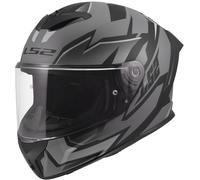 LS2 Helmets Casque moto intégral FF820 Rapid III Xtrem Gris 2XL