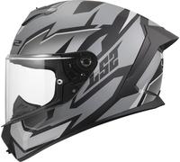 LS2 FF820 RAPID III XTREM Integralhelm matt schwarz-grau XS