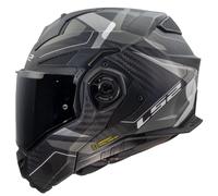 LS2 FF901 ADVANCE X C HORIZON SILVER GREY Matt-06 (comprend une visière...