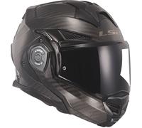 LS2 FF901 Advant X Carbon Solid, casque modulaire M Noir Noir
