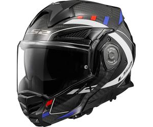 LS2 FF901 Advant X Future Carbon Casque, Noir/Blanc/Bleu, Taille XS (53/54)