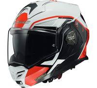 LS2 CASQUE MODULABLE FF901 ADVANT X METRYK - S - LS2 CASQUE MODULABLE FF901 VALIANT X METRYK - BLANC/ROUGE