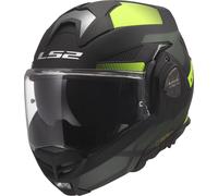 LS2 FF901 ADVANT X NOVA Klapphelm matt schwarz-fluo gelb XS