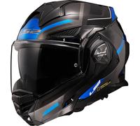 LS2 FF901 Advant X Spectrum Casque, noir-gris-bleu, taille XS pour homme