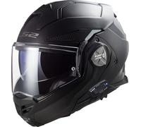LS2 FF901 Advant X System Matte Black Solid Helmet with Built-in Bluetooth 4X Communication System