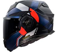 LS2 FF901 ADVANT X ULTRA Klapphelm matt blau-rot M
