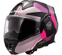 LS2 FF901 Casque à visière Advant X Ultra, gris/rose, L (59/60)