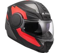 Casque Modulable LS2 FF902 Scope II Noir/RougeXL Noir,Rouge