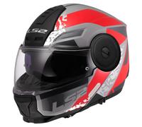 LS2 FF902 SCOPE II OXYD - 3XL - FF902 SCOPE II OXYD - ROUGE/GRIS