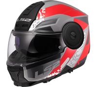 LS2 FF902 Scope II Oxyd Casque, gris-argent, taille L pour homme