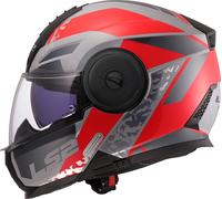 LS2 FF902 Scope II Oxyd Casque, gris-argent, taille XS pour homme