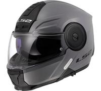 LS2 FF902 Scope II Solid, casque rabattable XXL Gris Gris