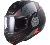 LS2 FF906 Advant Codex Casque, noir-gris-argent, taille XS pour homme