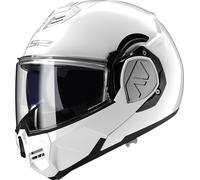 LS2 FF906 Advant Solid, casque modulaire S Blanc Blanc