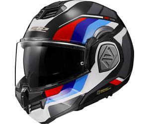 LS2 FF906 Advant Sport, casque modulaire XL Noir/Bleu/Rouge/Blanc Noir/Bleu/Rouge/Blanc