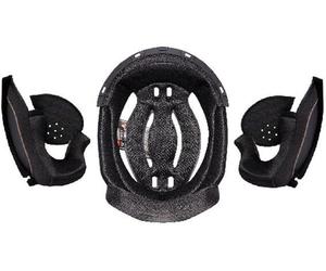 LS2 FF908, doublure/coussinets des joues L Noir Noir