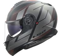LS2 Helmets Casque modulable FF908 Strobe II Code Gris Taille XS