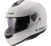 LS2 Helmets Casque modulable FF908 Strobe II Blanc Taille S