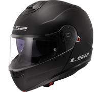 LS2 FF908 Strobe II Solid, casque rabattable XXL Noir Mat Noir Mat