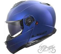 LS2 FF908 Strobe II Solid flip-up helmet, blue matt, 3XL (65/66)