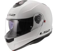 LS2 FF908 STROBE II SOLID Klapphelm weiss XXL