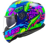 LS2 FF908 Strobe II Svent Casque, multicolore, taille XL pour homme